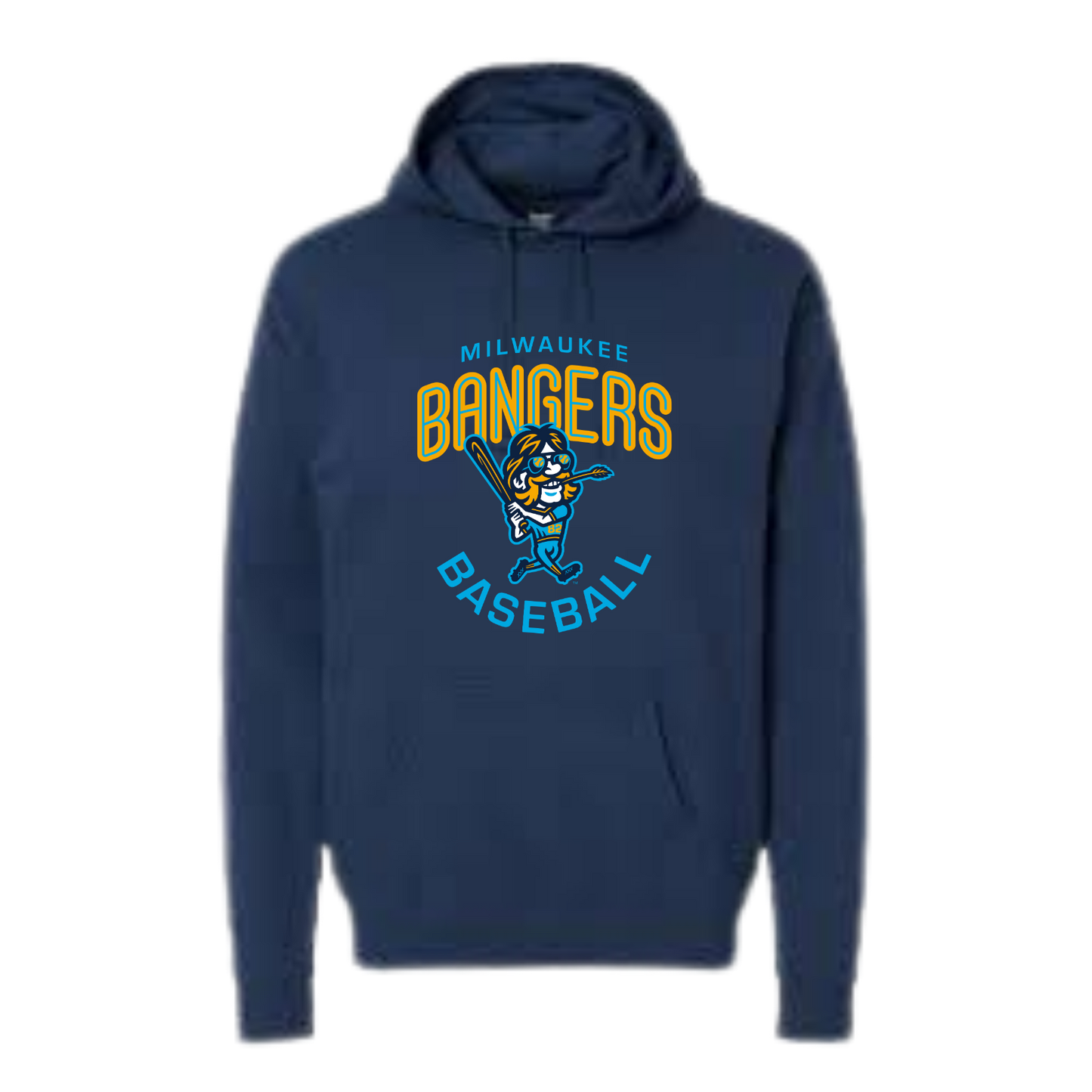 Bangers Baseball Running Logo Midweight Soft Hoodie