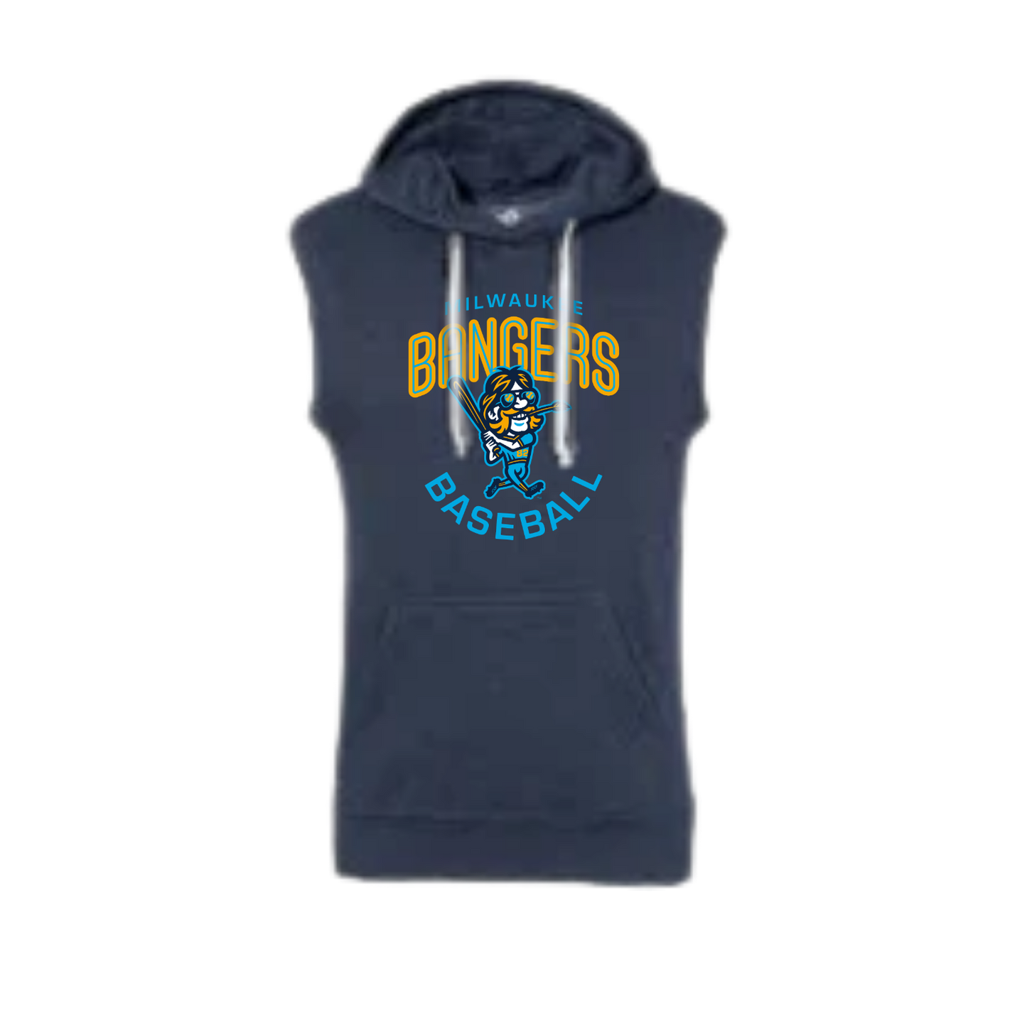 Milwaukee Bangers Sleeveless Hooded Sweatshirt