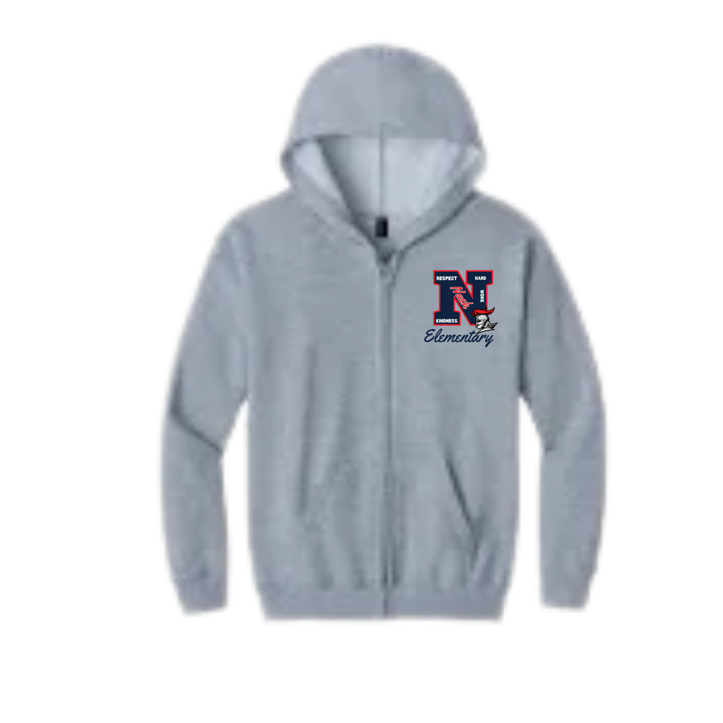 Nash Student Zip Up Hoodie