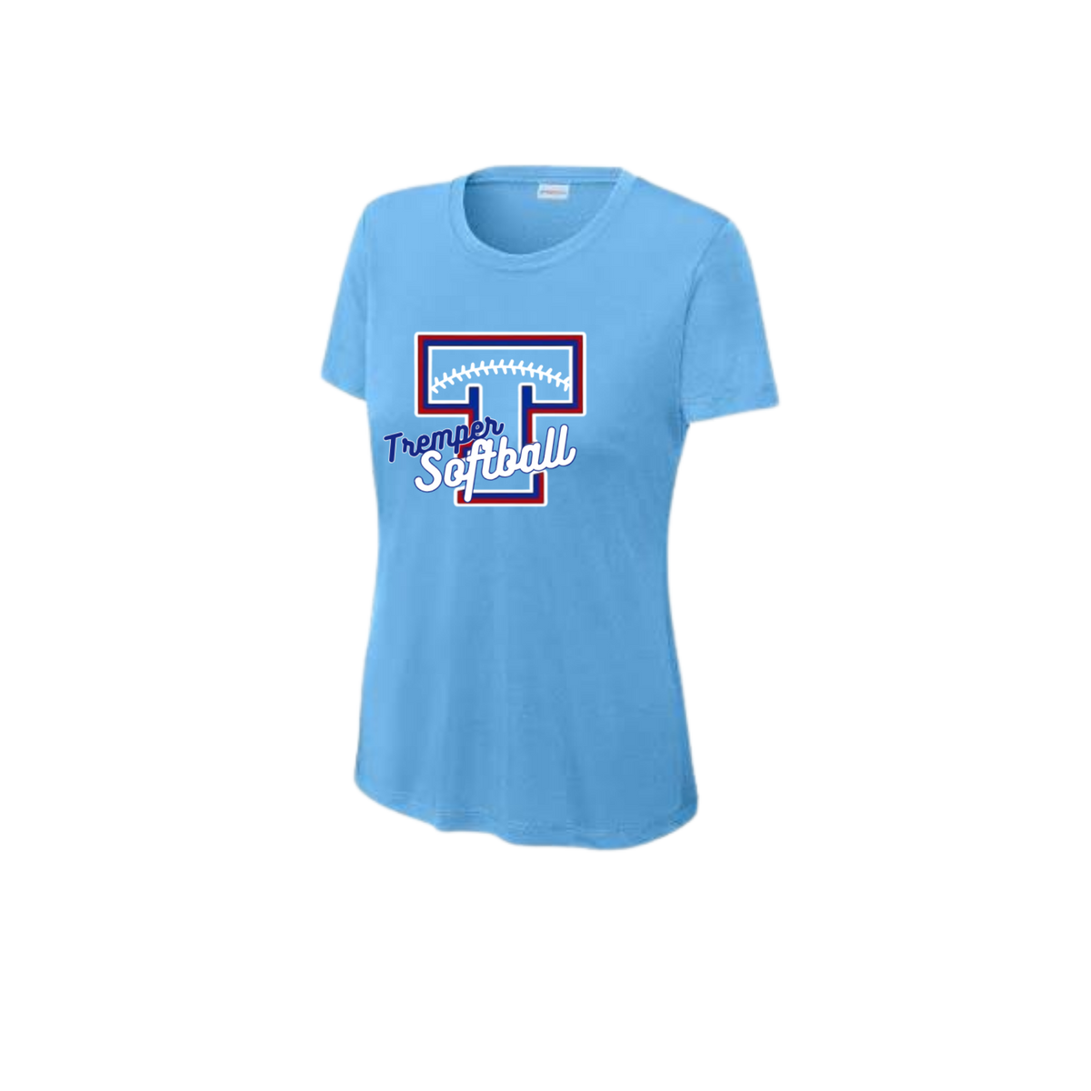 Tremper Softball Short Sleeve Loose Fit Drifit Women's Cut