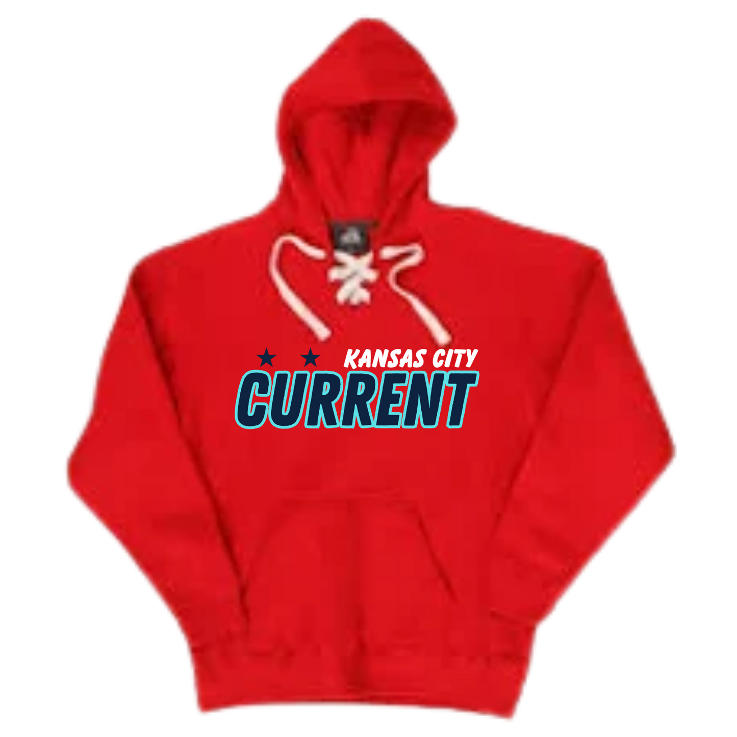 KC CURRENT Lace-up Hoodie