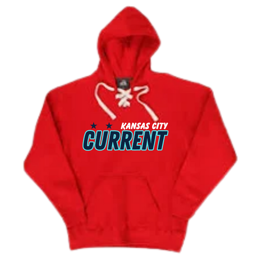 KC CURRENT Lace-up Hoodie