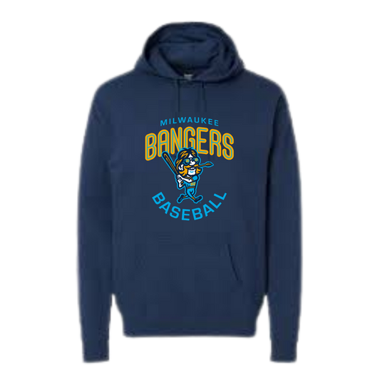 Bangers Baseball Running Logo Midweight Soft Hoodie