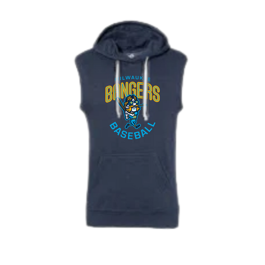 Milwaukee Bangers Sleeveless Hooded Sweatshirt