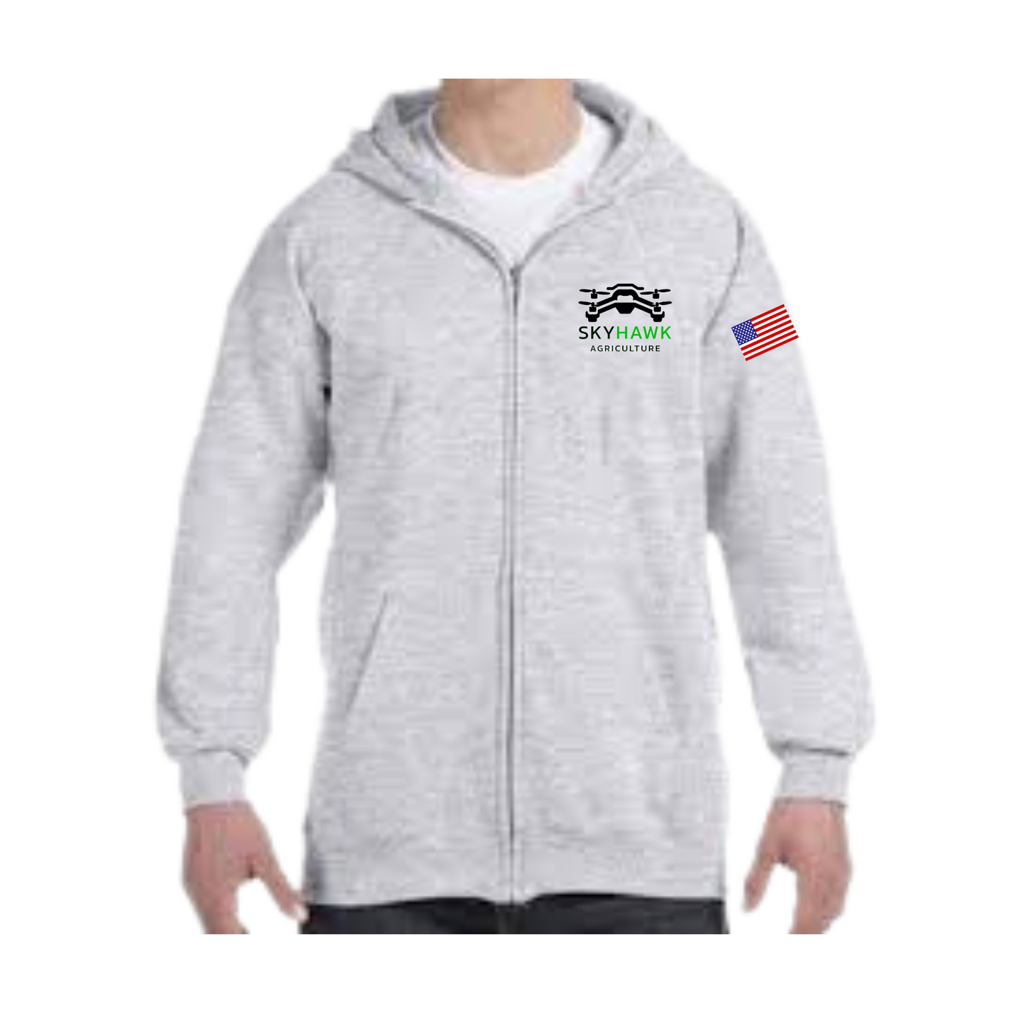 SkyHAWK Zip Up Hoodie