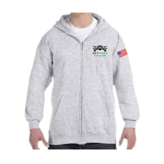 SkyHAWK Zip Up Hoodie