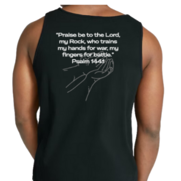 WARRIOR FOR CHRIST Tank  (man)