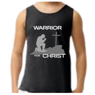 WARRIOR FOR CHRIST Tank  (man)