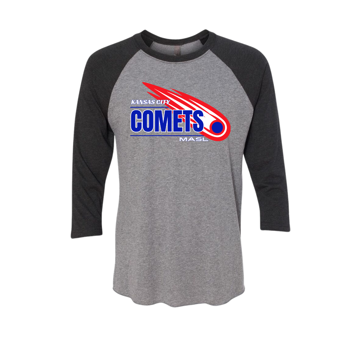 COMETS Tri-Blend Unisex Raglan 3/4 Jersey T