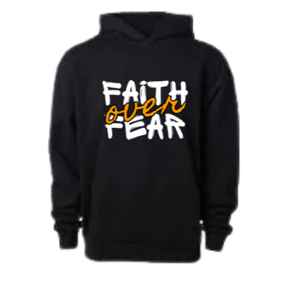 Faith over Fear Hoodie (Midweight)