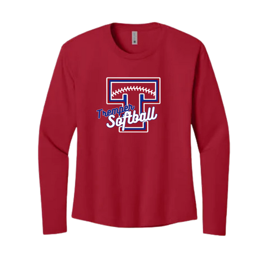 Tremper Softball Women's Cut  Long-Sleeve T-Shirt