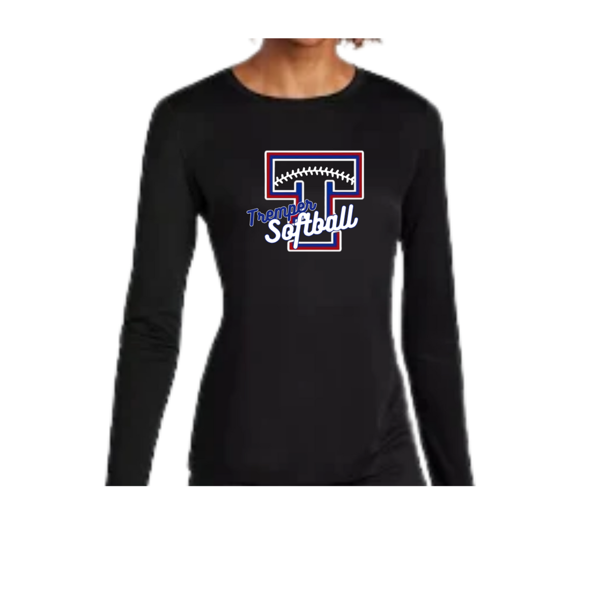 Tremper Softball Loose fit Drifit Long Sleeve Women's Cut