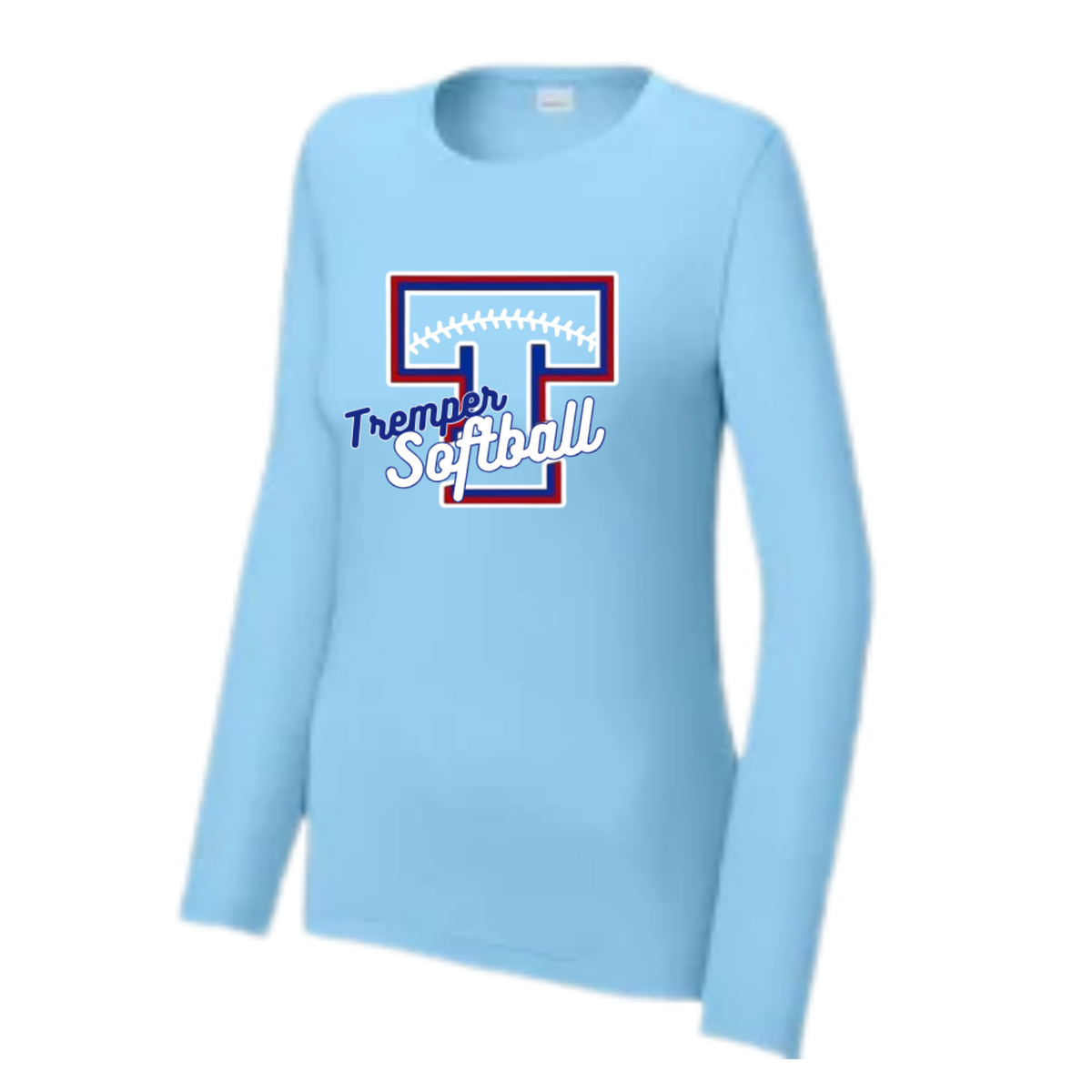 Tremper Softball Loose fit Drifit Long Sleeve Women's Cut