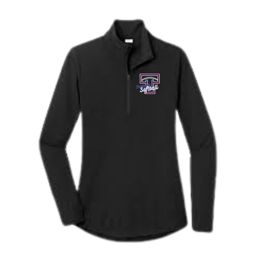 Tremper Softball Triblend Performance Quarter-Zip Pullover Women's