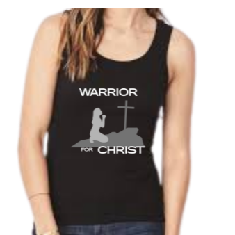 WARRIOR FOR CHRIST Tank  (woman)