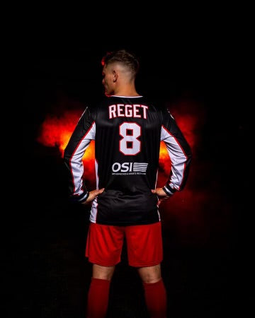 REGET Attack Throwback Jersey #8